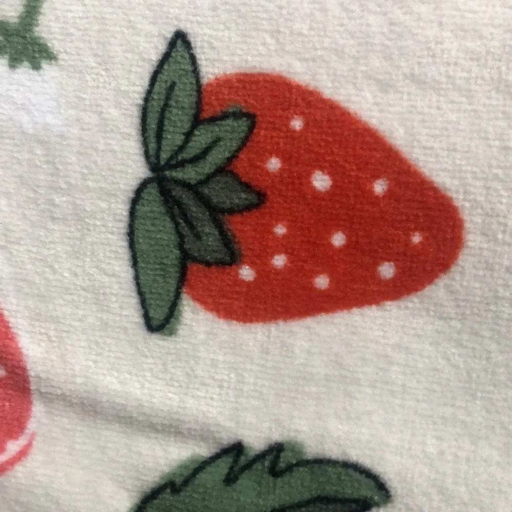 Envogue STRAWBERRY Cotton Bath Towels s/2